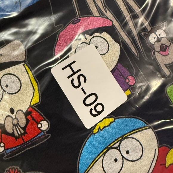 Vintage 1998 South Park Character Collage Tee (XL) - Black Cartoon Graphic - Picture 7 of 7